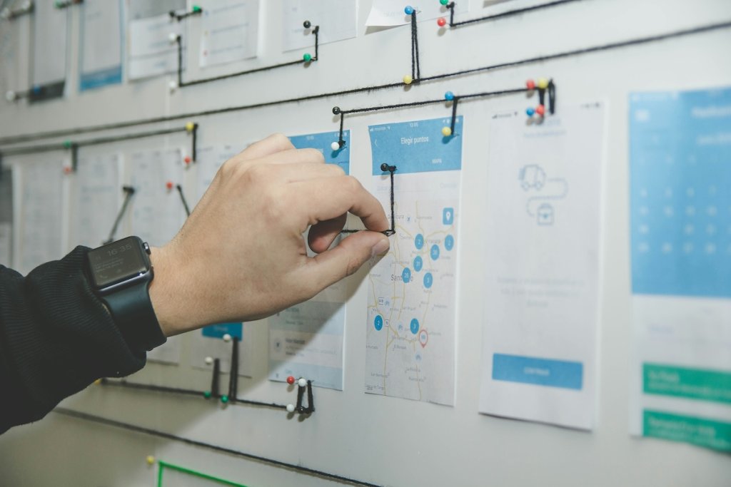 A product design board